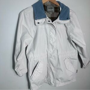 Vintage Pacific Trail outdoor wear utility jacket with Blue Collar
